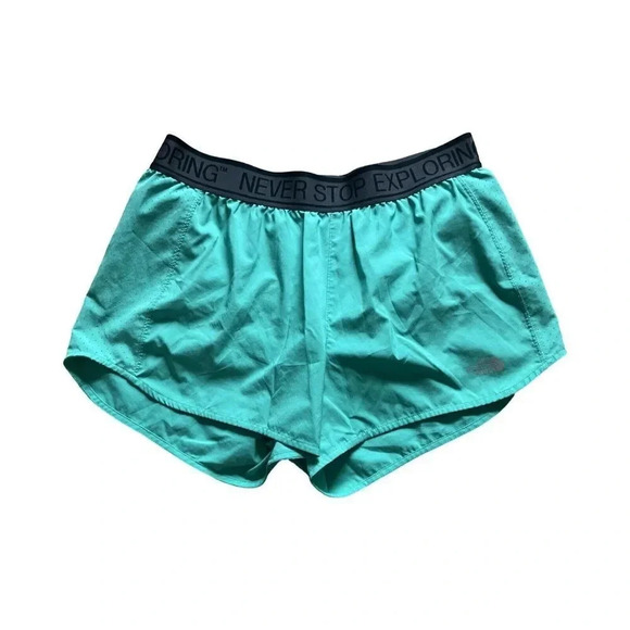 The North Face Flash Dry Large Teal Blue Running Shorts Athletic‎ Gym - Picture 1 of 4